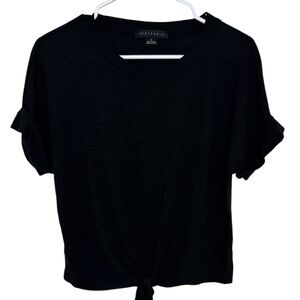 Sanctuary Black Short Sleeve Tee EUC size Small
